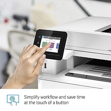 HP LaserJet Pro MFP M428fdn Monochrome All-in-One Printer with Built-in Ethernet & 2-Sided Printing, (W1A29A