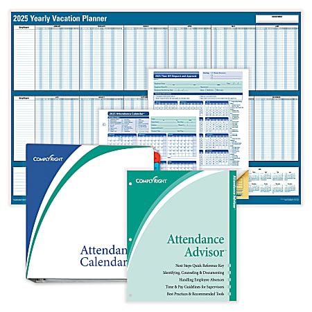 ComplyRight® 2025 Attendance Tracking Set