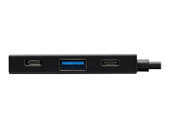 Tripp Lite USB C Hub 4-Port 2 USB-A & 2 USB-C Ports USB 3.1 Gen 2 Aluminum - Hub - 4 x USB 3.1 Gen 2 - desktop