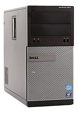 Dell™ Optiplex 3010 Tower Refurbished Desktop PC, Intel® Core™ i5, 16GB Memory, 2TB Hard Drive, Windows® 10 Pro, D3010TI5162WP