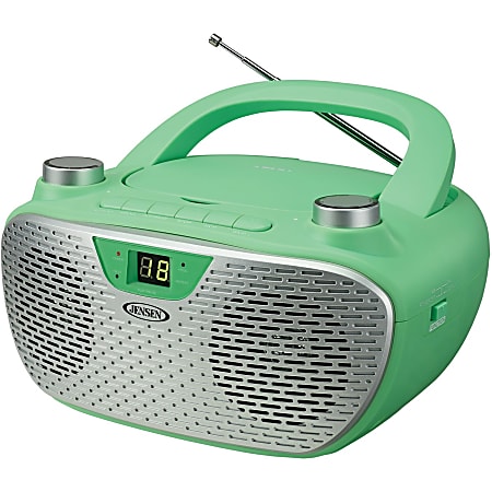 JENSEN Portable Stereo Compact Disc Player with AMFM Stereo Radio 1 x ...