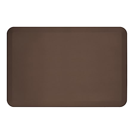 GelPro NewLife EcoPro Commercial Grade Anti-Fatigue Floor Mat, 36" x 24", Brown