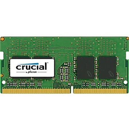 Crucial 16GB (1 x 16 GB) DDR4 SDRAM Memory Module - For Notebook - 16 GB (1 x 16 GB) - DDR4-2133/PC4-17000 DDR4 SDRAM - CL15 - Unbuffered - 260-pin - SoDIMM