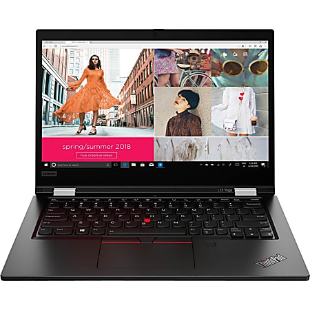 Lenovo ThinkPad L13 Yoga Gen 2 20VK0019US 13.3" Touchscreen 2 in 1 Notebook  - 1920 x 1080 - Intel Corei7-1165G7 Quad-core 2.80 GHz - 16 GB RAM - 512 GB SSD - Black - Windows 10 Pro - Intel Iris Xe Graphics