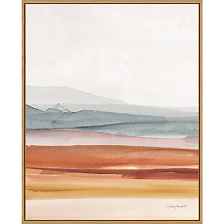 Amanti Art Sierra Hills 03 by Lisa Audit Framed Canvas Wall Art Print, 28”H x 23”W, Maple