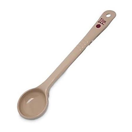 Carlisle Measure Miser Portion Spoon, 1.5 Oz, Tan