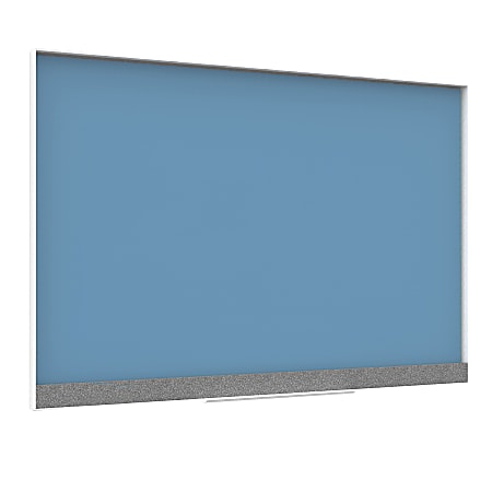 U Brands Dry-Erase Whiteboard, 35" x 47", Aluminum
