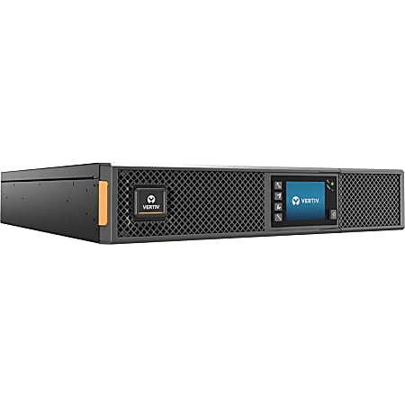 Vertiv Liebert GXT5 750VA 120V UPS with SNMP/Webcard - 2U Rack/Tower - 3 Hour Recharge - 8.50 Minute Stan - GXT5750LVRT2UXLN