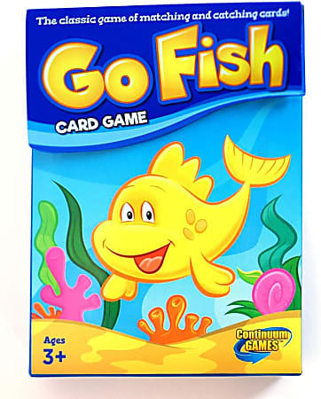 Continuum Games Kids' Card Game, Go Fish, Total Qty 1