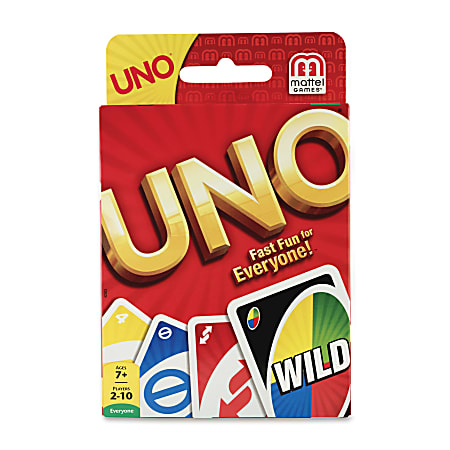 Mattel Uno Card Game 