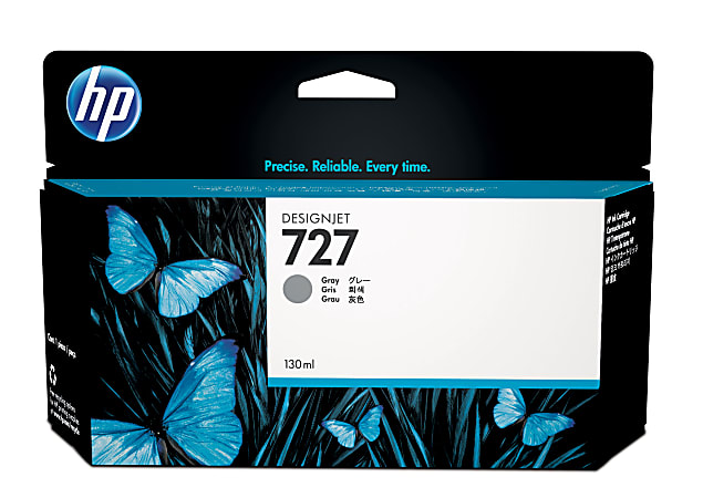 HP 727 Gray Ink Cartridge, B3P24A