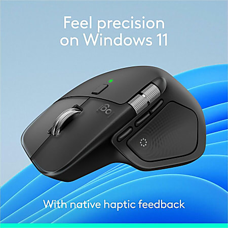 Logitech MX Master 4 Ergonomic Wireless Mouse with Advanced