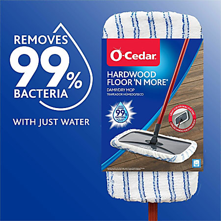 Mop  O Cedar Hardwood Floor N More Microfiber Mop MicroFiber Head