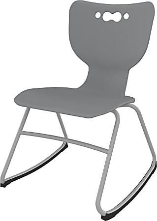 MooreCo Hierarchy No Arms Rocker Chair, Gray