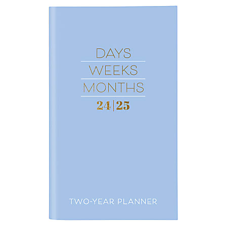 2023-2025 Graphique 29-Month Monthly Pocket Planner, 4" x 6", Typographic, August 2023 To December 2025, 2Y02724D