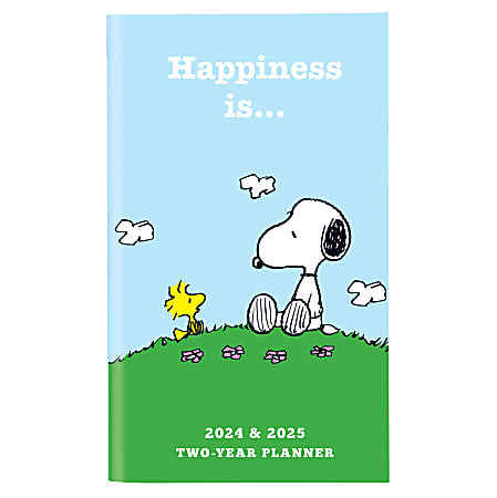 2023-2025 Graphique 29-Month Pocket Planner, 4" x 6", Peanuts, August 2023 to December 2025, 2Y173
