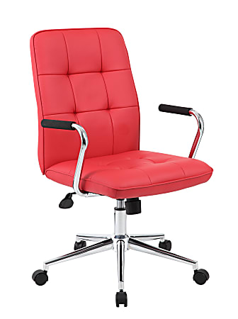 Office chair red color clearance