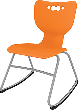 MooreCo Hierarchy No Arms Rocker Chair, Orange