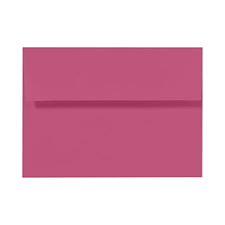 LUX Invitation Envelopes, #4 Bar (A1), Peel & Press Closure, Magenta, Pack Of 1,000