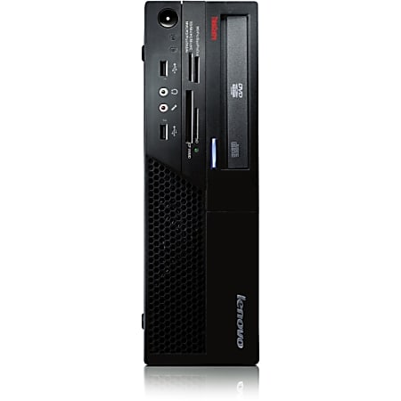 Lenovo ThinkCentre M58e 7506W27 Desktop Computer - Intel Core 2 Quad Q9400 2.66 GHz - 4 GB DDR2 SDRAM - 250 GB HDD - Windows XP Professional - Small Form Factor - Business Black