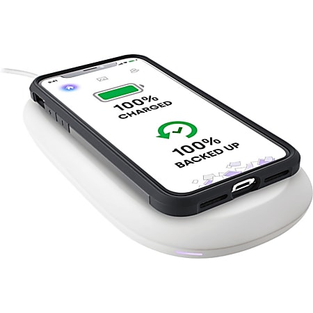 スマホを置くだけで充電＋バックアップ 「iXpand ワイヤレス