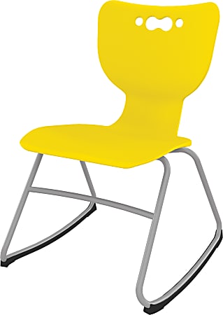MooreCo Hierarchy No Arms Rocker Chair, Yellow