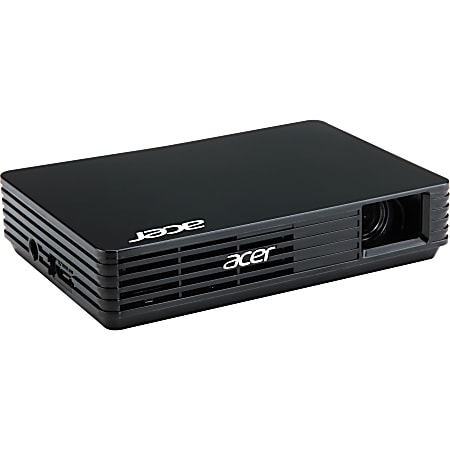 Acer C120 DLP Projector - 16:9 - 854 x 480 - 20000 Hour Normal ModeFWVGA - 1,000:1 - 100 lm - USB