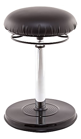 Kore Design Office PLUS Standing Desk Chair, Vinyl, Black