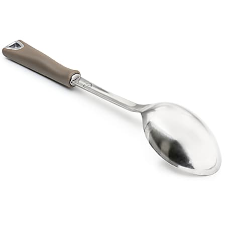 Martha Stewart Taupe Nylon Serving Spoon