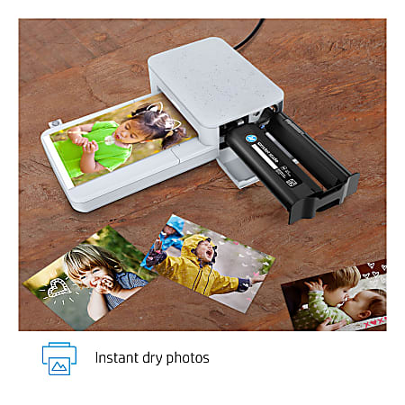HP Cartouches Sprocket Studio + papier photo (4KK83A) au meilleur prix sur