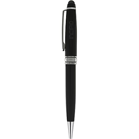 Incipio Inscribe Executive Stylus & Pen - Rubber - Black