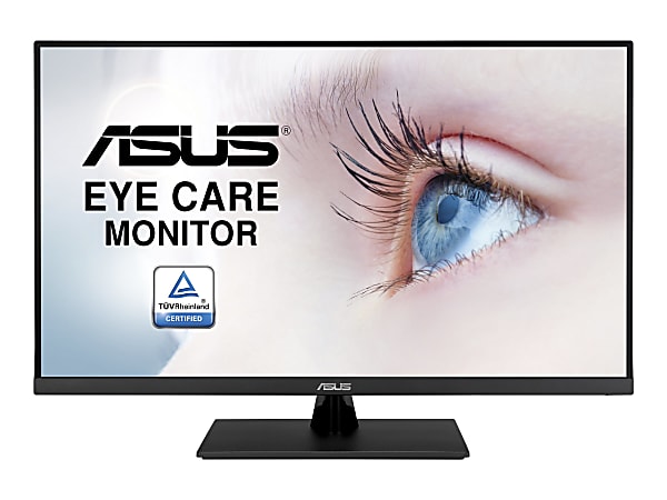 ASUS VP32UQ - LED monitor - 31.5" - 3840 x 2160 4K UHD (2160p) @ 60 Hz - IPS - 350 cd/m² - 1000:1 - HDR10 - 4 ms - HDMI, DisplayPort - speakers