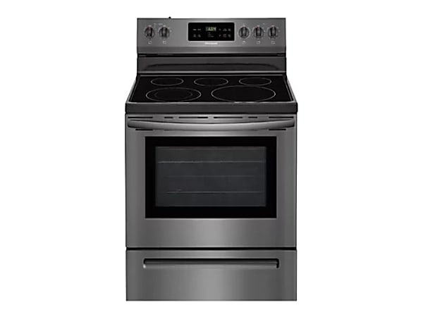 Frigidaire 30'' Electric Range - 30"   - Black Stainless Steel