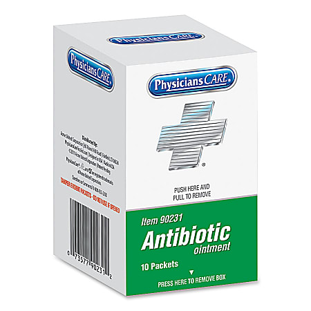 Acme Antibiotic Cream Packets, Box Of 10