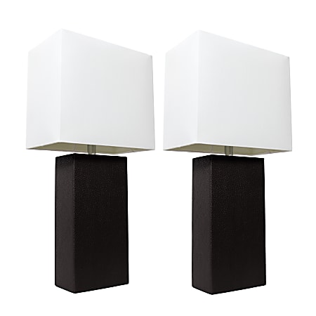 Modern black lamp base deals