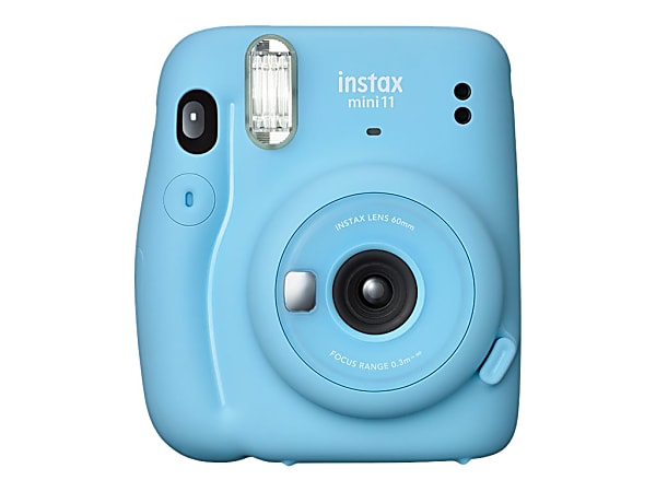 Fujifilm Instax Mini 11 Instant Film Camera, Sky Blue