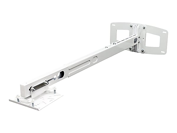 Optoma BM-3300ST - Mounting kit (wall plate, mount bracket, telescopic extension arm) - for projector - white - for Optoma EX305, TW610, TX610, W305, W306, X305, X306, ZW212, ZX212; EcoBright ZW212, ZX212