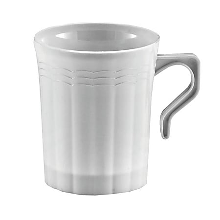 EMI Yoshi Polypropylene Disposable Coffee Mugs, 8 Oz, Pack Of 192 Mugs