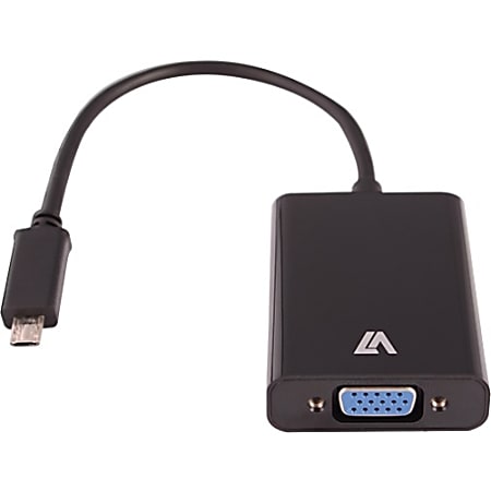 V7 Micro USB to VGA Adapter