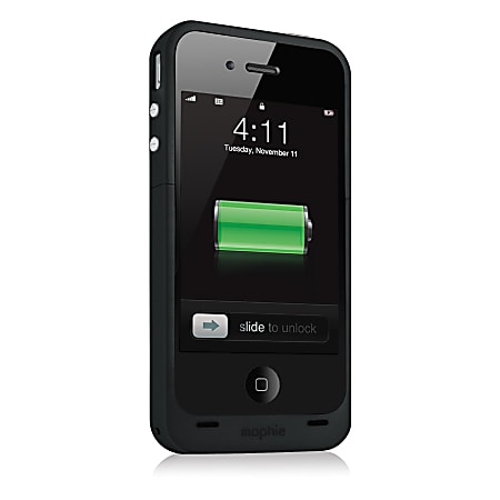 Mophie juice pack plus 1160_JPPLP4 Carrying Case for iPhone - Black