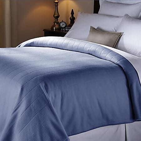 Sunbeam electric discount heated fleece blanket