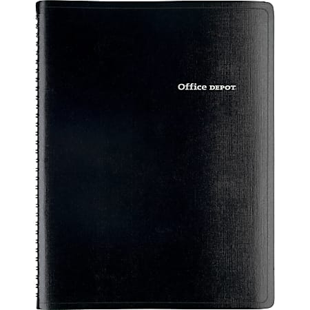 Office Depot® Brand Undated Daily Planner, 8 1/2"