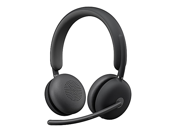 Logitech Zone 950 Premium Noise Canceling AI-Powered Headset Hybrid ANC and Bluetooth, Graphite, HL8183