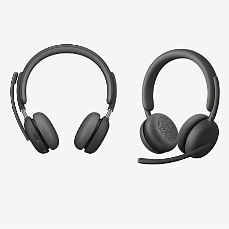 Logitech Zone 950 Premium Noise Canceling AI Powered Headset Hybrid ANC and Bluetooth Graphite HL8183 ODP Business Solutions