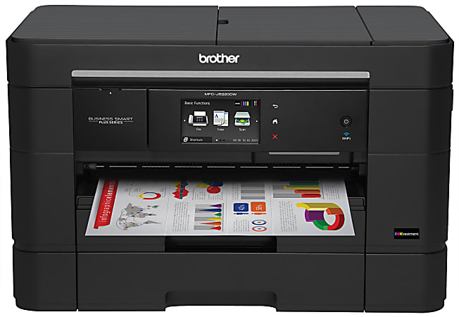 Brother MFC-J5920DW Wireless Color Inkjet All-In-One Printer, Copier, Scanner, Fax With INKvestment Cartridges