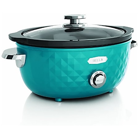 Bella Diamonds Collection 6QT Slow Cooker - Office Depot