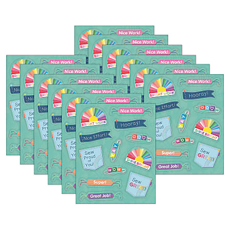 Carson Dellosa Education Motivational Stickers Crafty and Cool ...