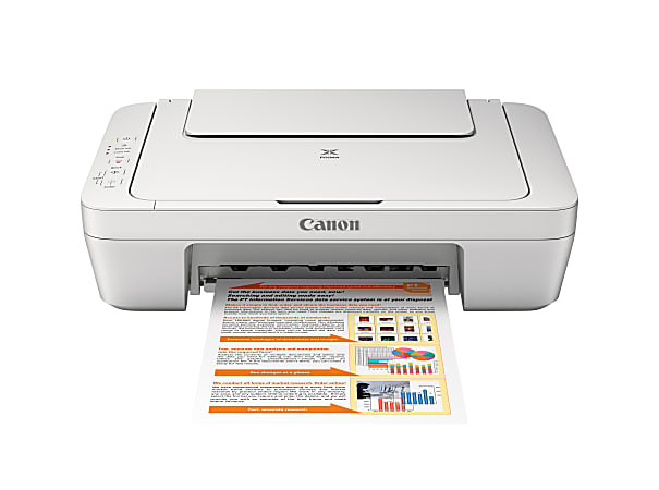 Canon® PIXMA™ MG2520 InkJet All-In-One Color Printer
