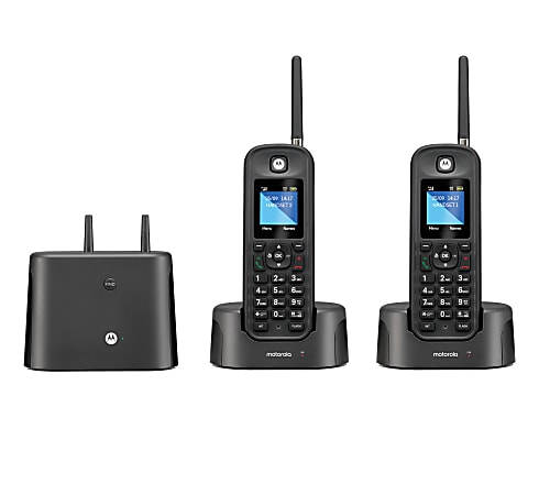 Motorola O2 Series Long Range Cordless Telephone With Digital