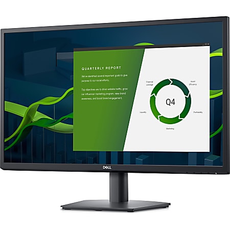 Dell E2722H 27" LED LCD Monitor - 16:9 - Black - 27" Class - Thin Film Transistor (TFT) - 1920 x 1080 - 300 Nit - 60 Hz Refresh Rate - VGA - DisplayPort